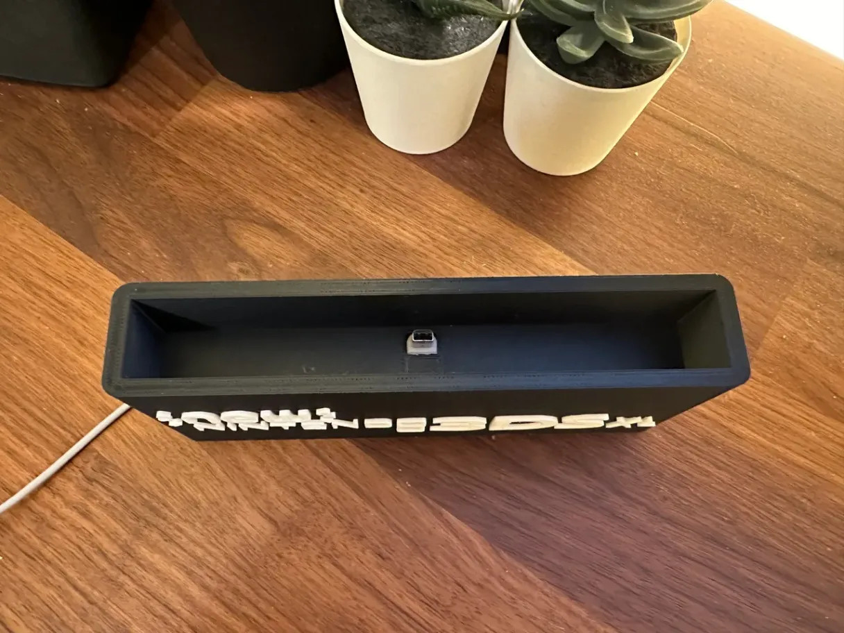 New Nintendo 3DS XL Charging Dock Stand Charger Cradle Holder USB C Black