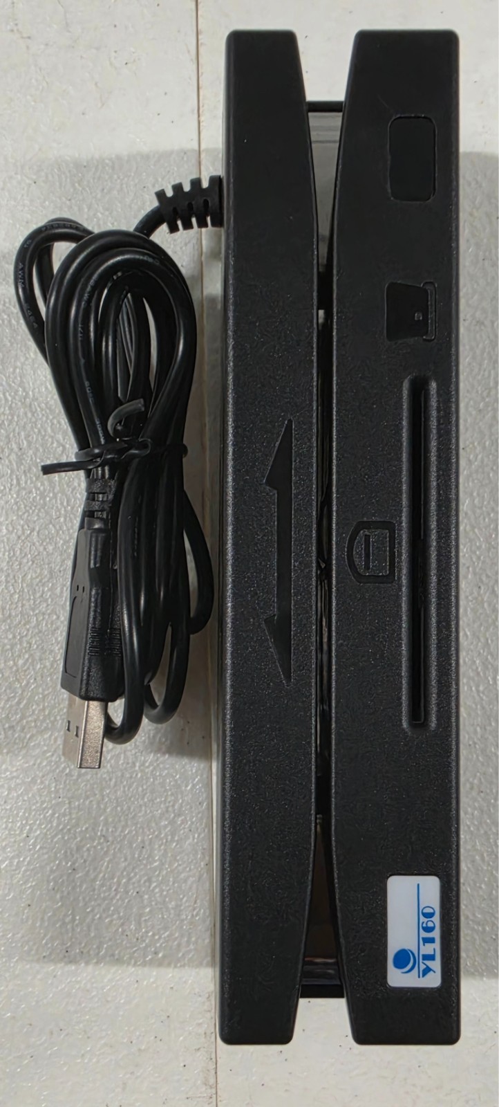 Qicarwow USB 4 in 1 Multifunctional Magnetic Card Reader Support Read and Write
