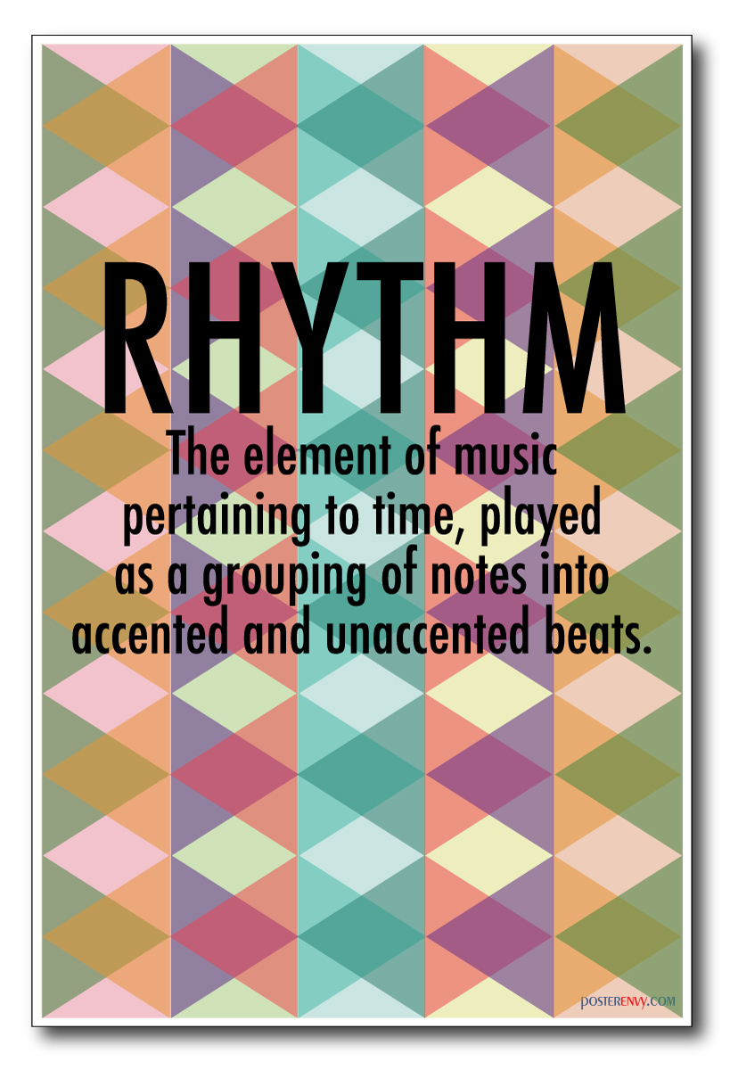 Rhythm - NEW Music Poster