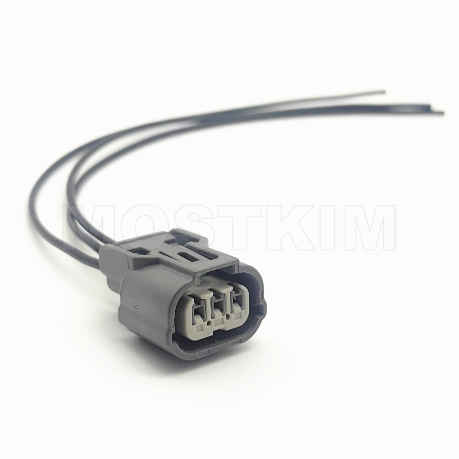 3-Pin Headlight High Beam & Low Beam Connector Pigtail For Acura TL 2005-2008