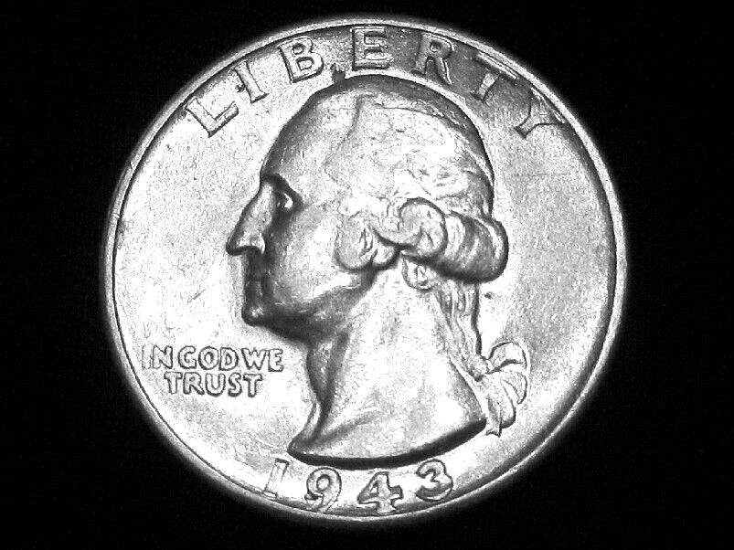 1943-D Washington Quarter --- Almost Uncirculated +++