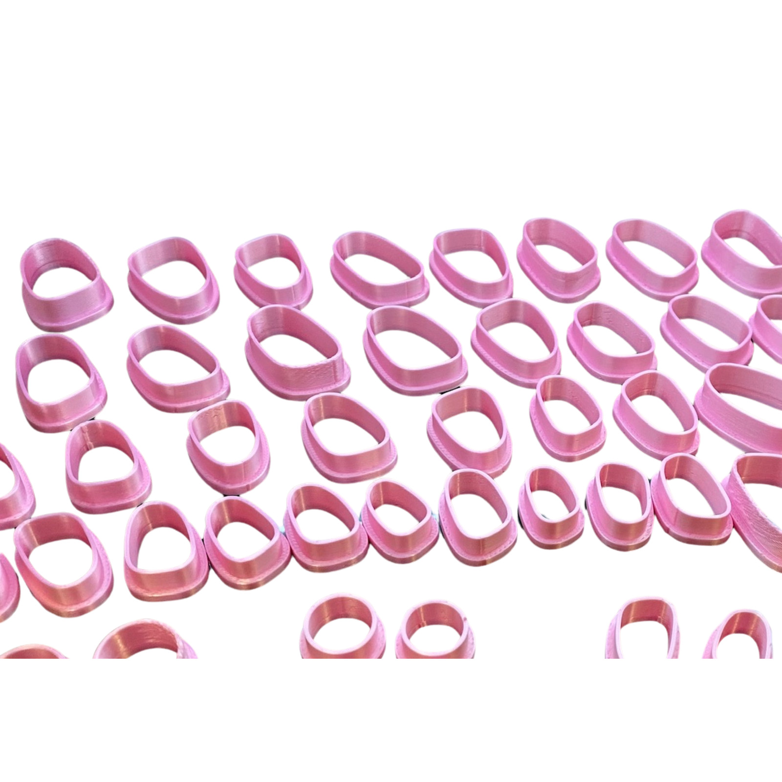 Pebble Drop Clay Cutter – 80 Piece Polymer Clay Cutter Set