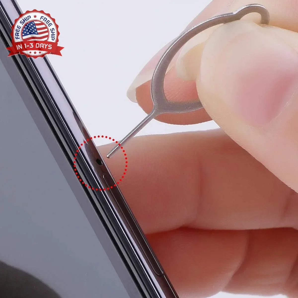 7Pcs SIM Card Removal Openning Tool Tray Eject Pins Needle Opener Ejector Compat