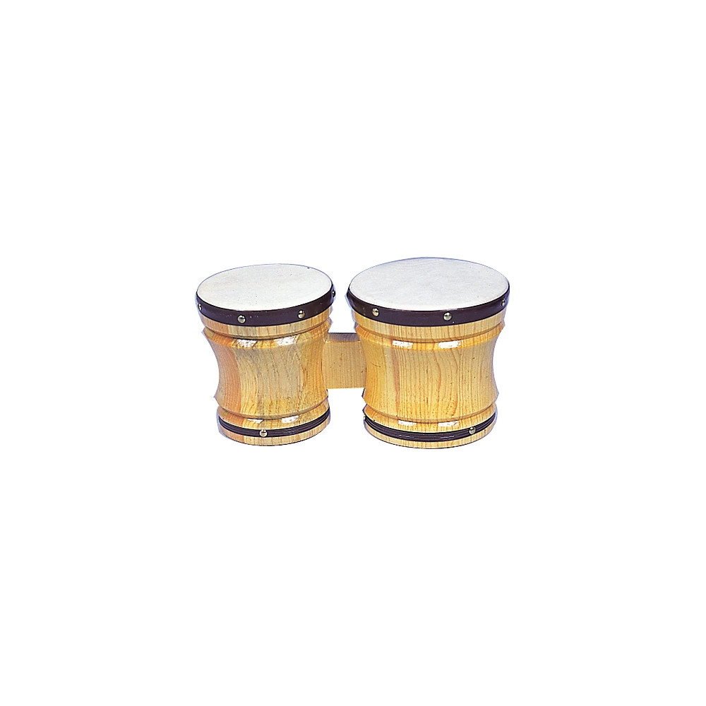 Rhythm Band Bongos Deluxe 6 12 in.H X7 in. and 8 in. Dia.