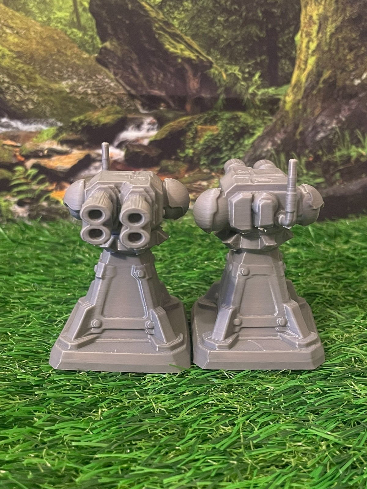 Warhammer DnD Compatible Terrain BUNDLE Grey Unpainted