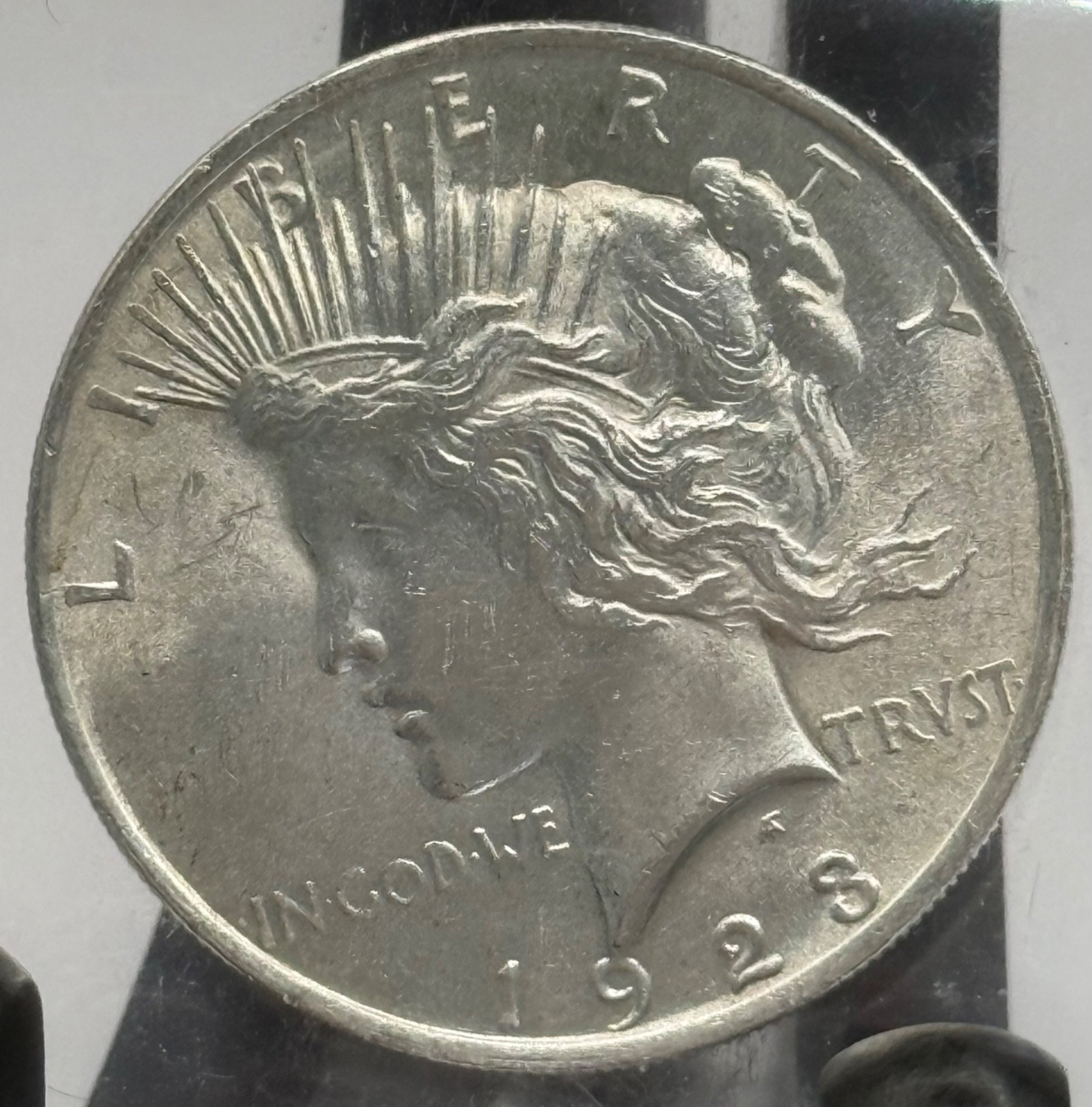 1923 Silver Peace Dollar / Nice Coin / Good Detail #4980D