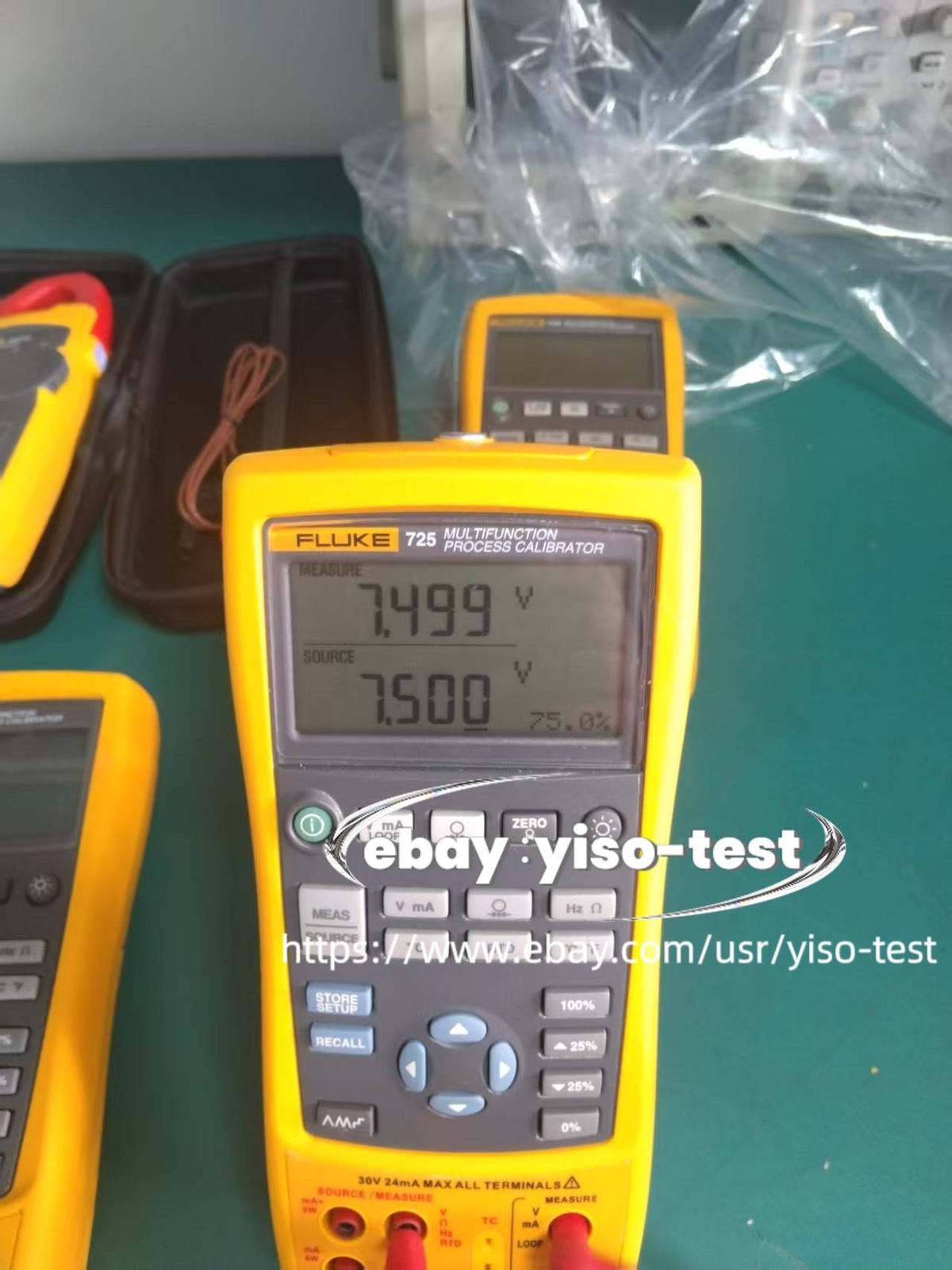1PCS Fluke 725 Multifunction Process Calibrator /Good function ##