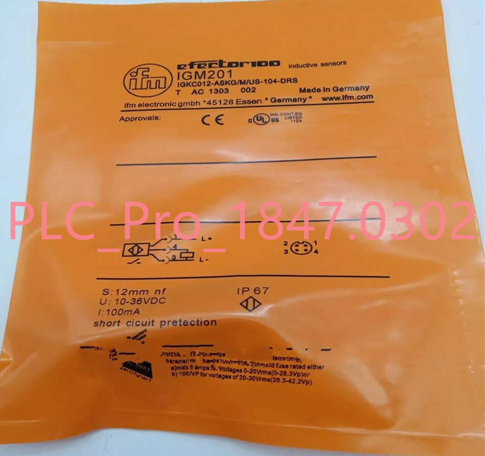 IGM201 1PCS Brand New IFM IGM201 Proximity Switch Sensor  Fast delivery
