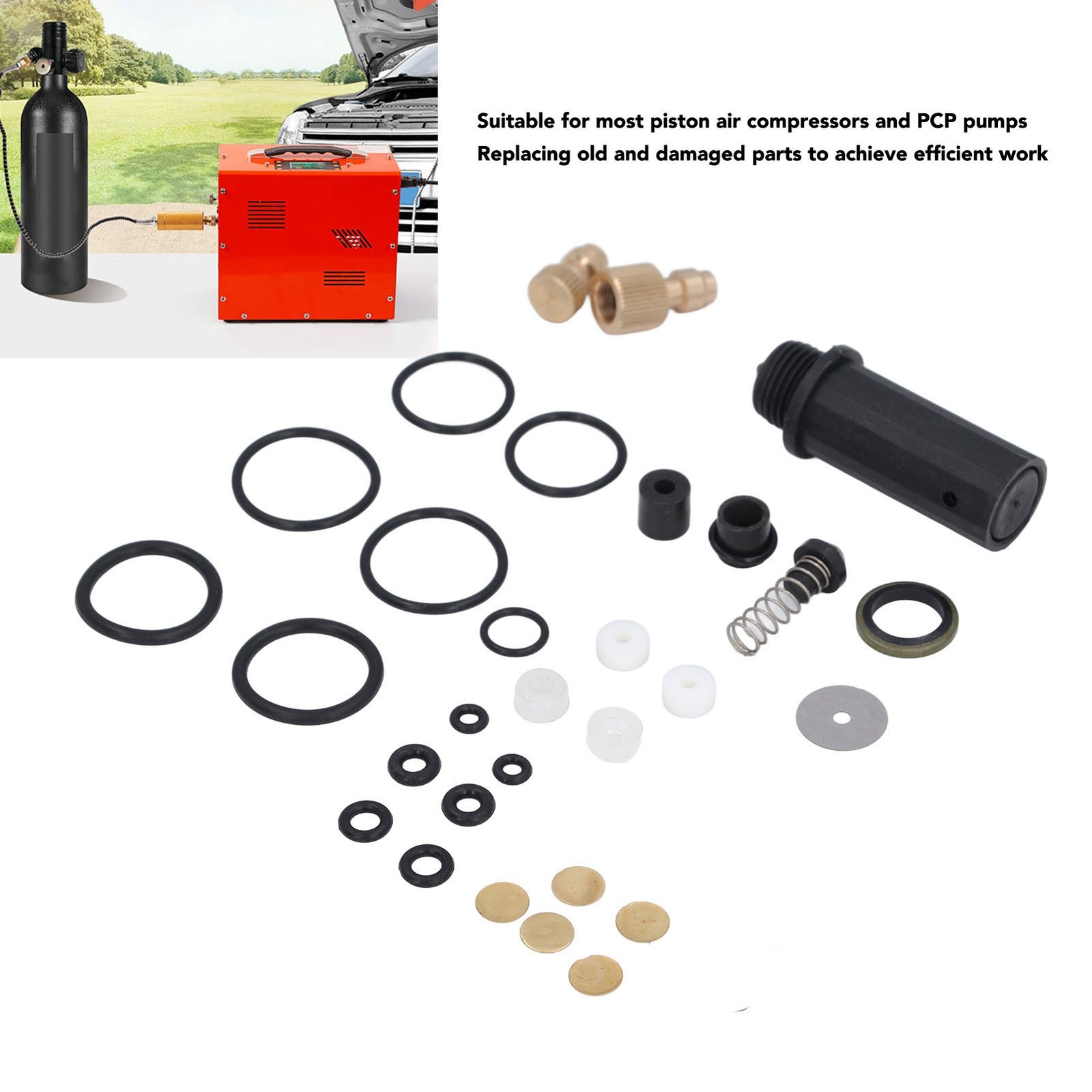 PCP Air Compressor Parts Durable High Pressure Pump Accessories