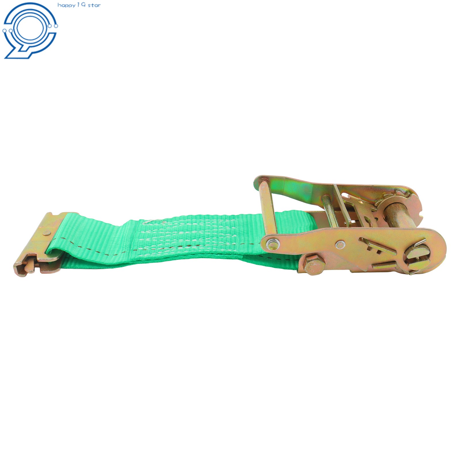 4pcs E Track Wheel Chock 2 Pack 2" X 15' E Track Ratchet Straps Alloy Steel