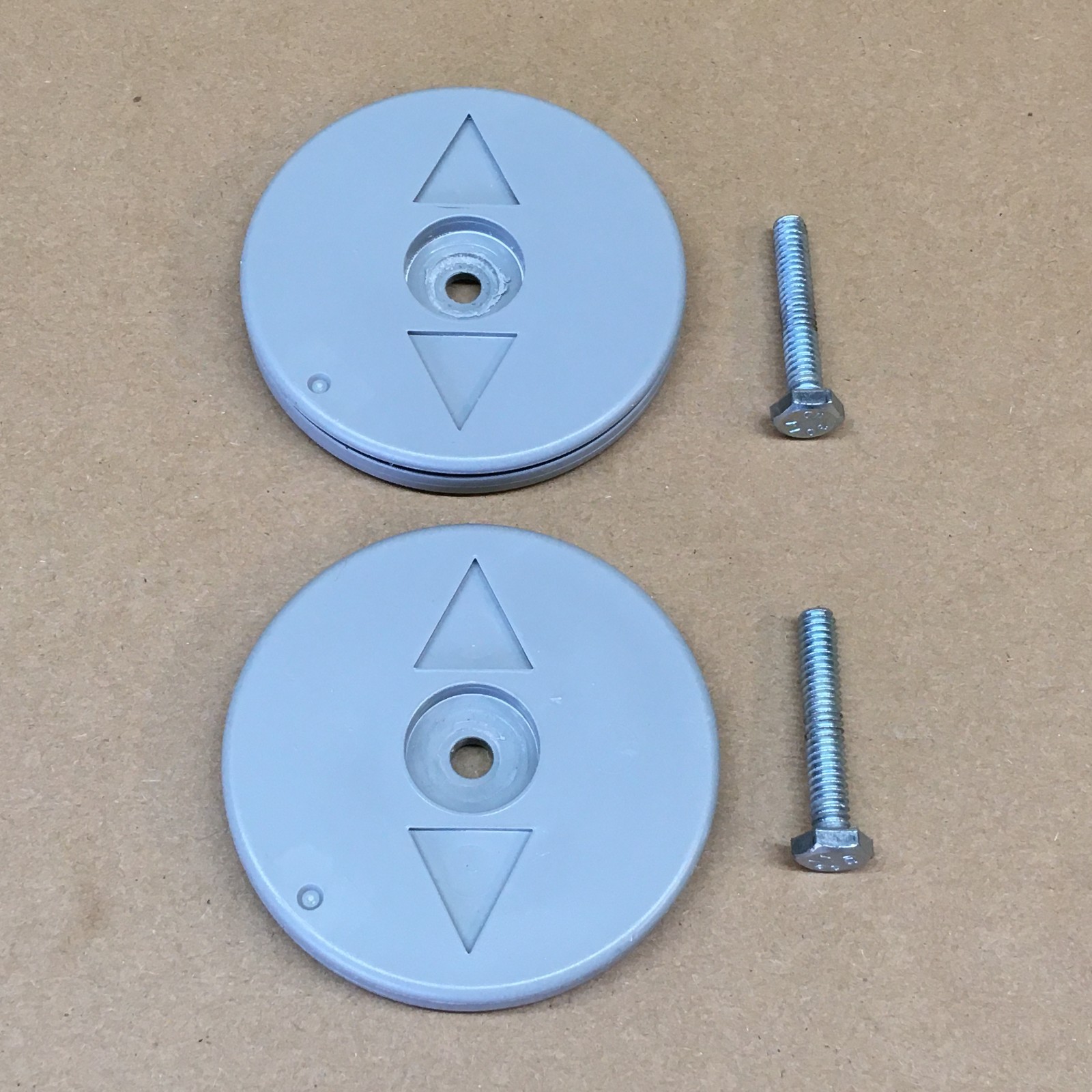 Set of 2 Genuine Select Comfort Sleep Number FlexFit Mattress Retainer Discs