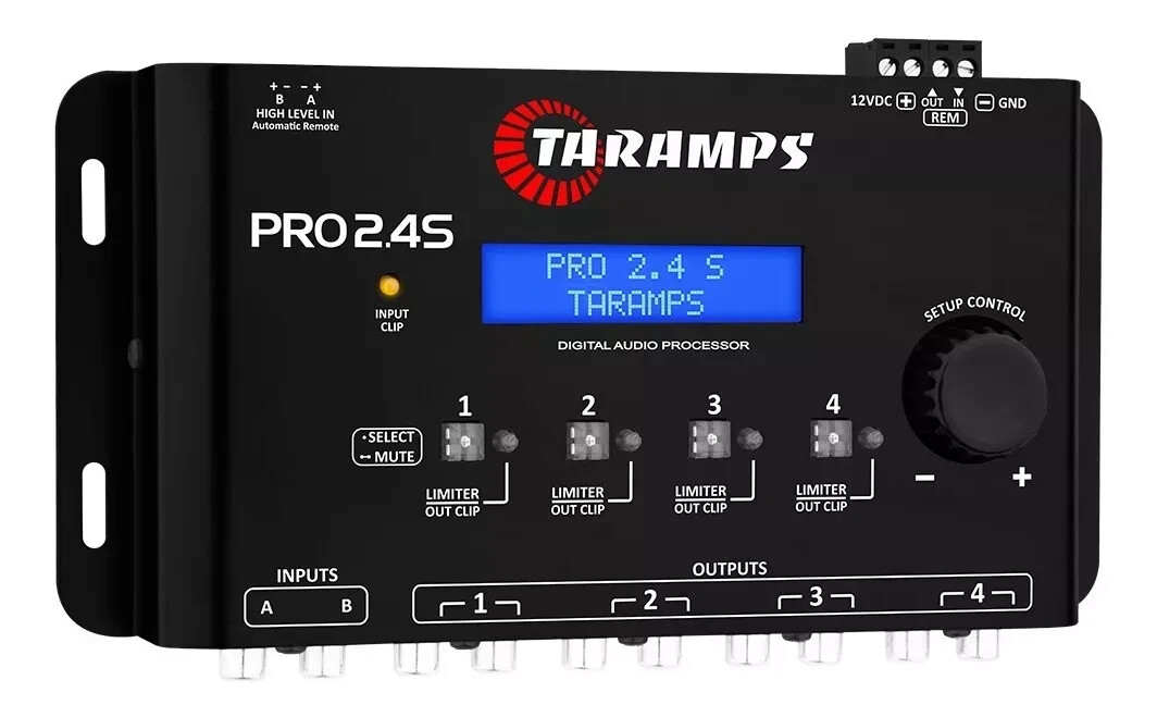 Taramps Pro 2.4s Digital Audio Processor Equalizer
