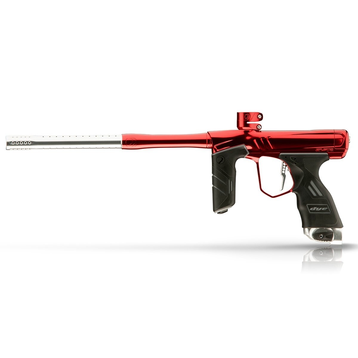 Dye DSR+ Paintball Gun Electronic Speedball Tournement Marker Lava Black Red NEW