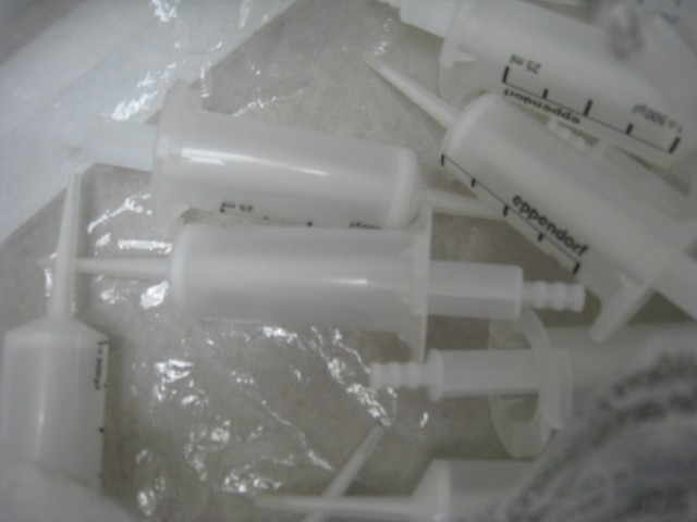 15 Eppendorf 25 ml syringes, 423326