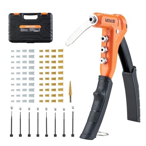 Rivet Nut Tool Kit, 9-Inch One-Handed Rivnut Tool Kit, with 9" RIVET NUT TOOL