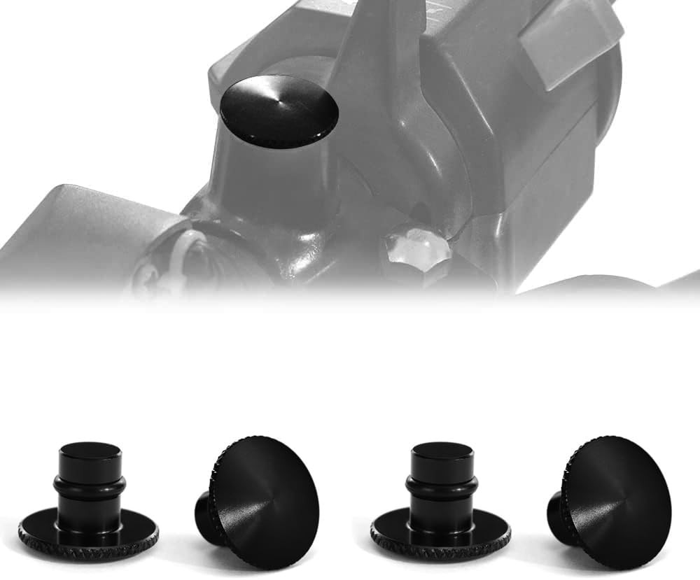 4 PCS Universal Motorcycle Mirror Hole Plugs Blind Plugs Covering Screws Thread