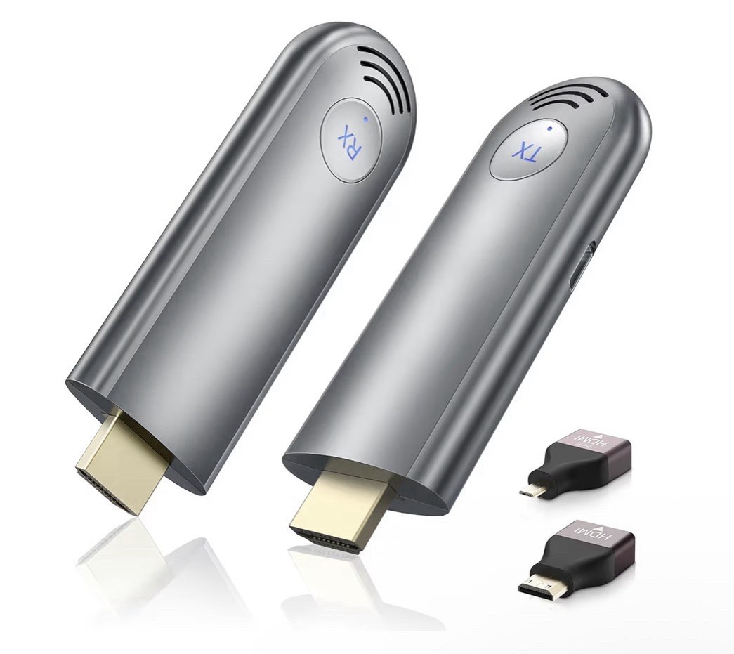 TPUFO TR30 Wireless HDMI Transmitter & Receiver 2.4G/5G Screen Mirroring