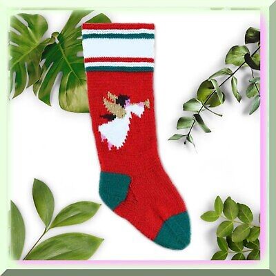 Knit-Yourself Festive Holiday Stocking Kit