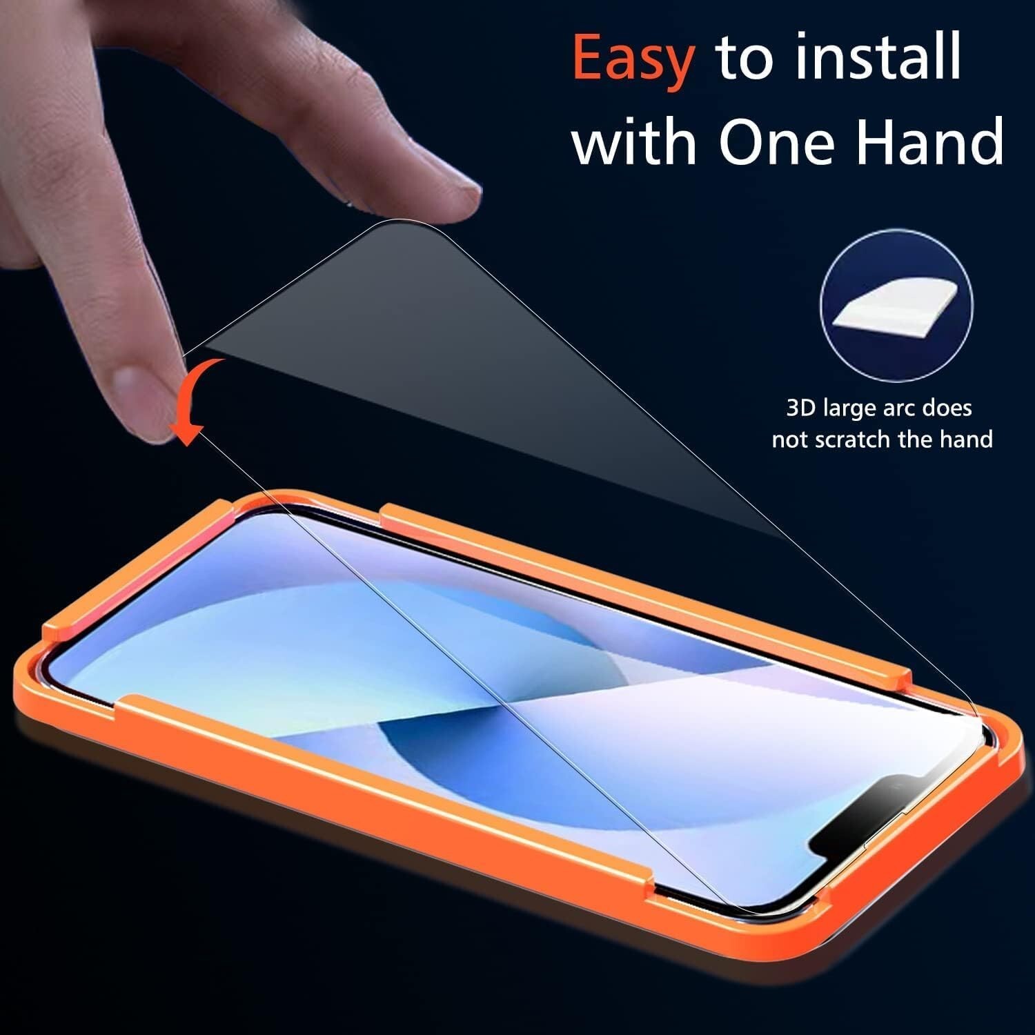 3 Pack Screen Protector for Iphone 14 / Iphone 13 with 2 Pack Tempered ⭐️⭐️⭐️⭐