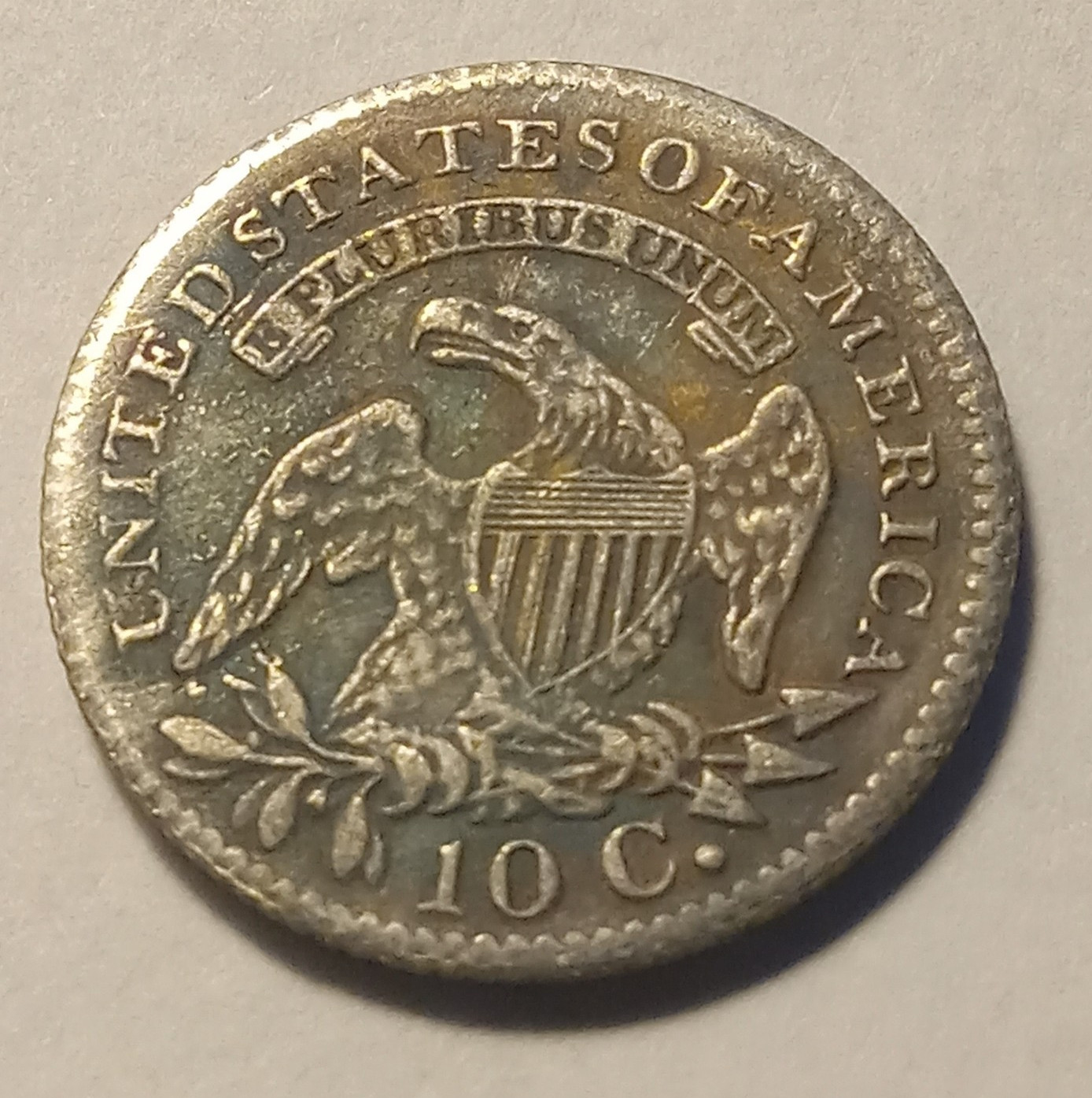 1820 Capped Bust Dime Coin Contemporary Copy