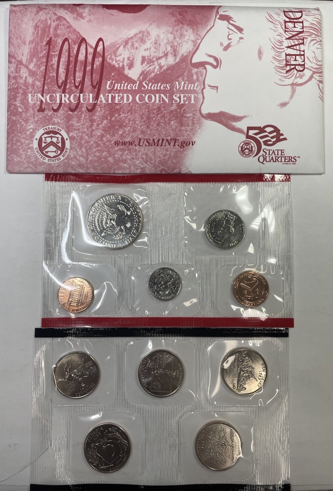 1999 US Mint Uncirculated Set