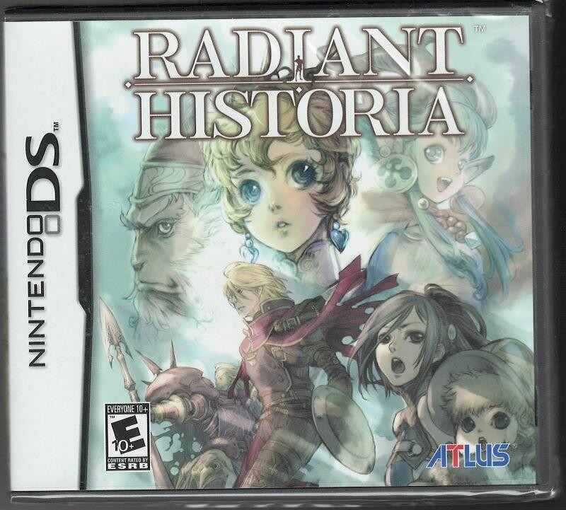 Radiant Historia NDS (Brand New Factory Sealed US Version) Nintendo DS, Nintendo
