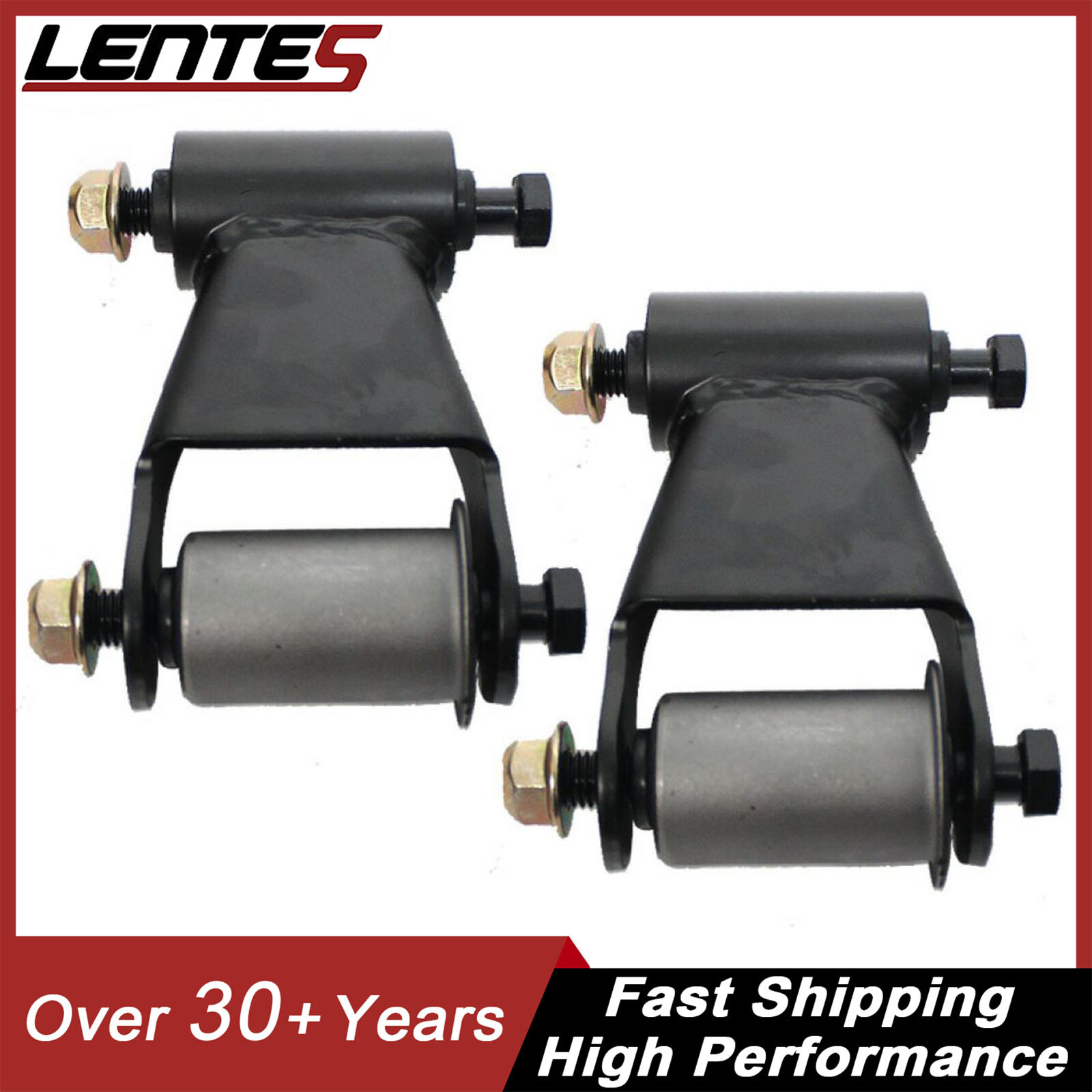 Pair Leaf Spring Shackle Repair Rear Kit 722-034 for 2002-2008 Dodge Ram 1500