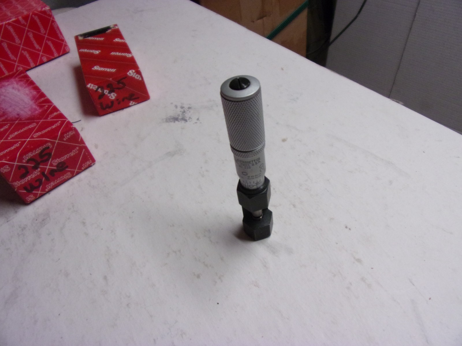 STARRETT #225 0-.400". Wire Micrometer New