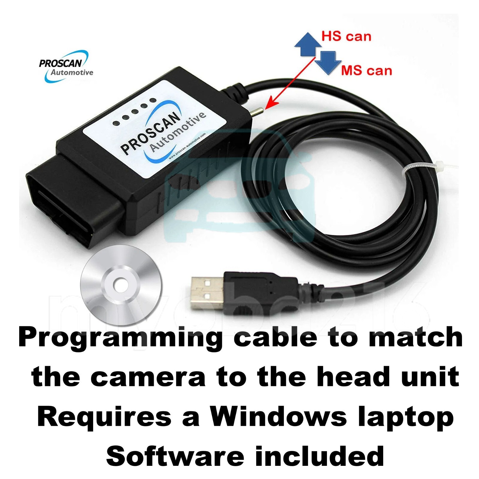 Transit custom reverse camera HD sync 2.5/3 rear factory full kit to install