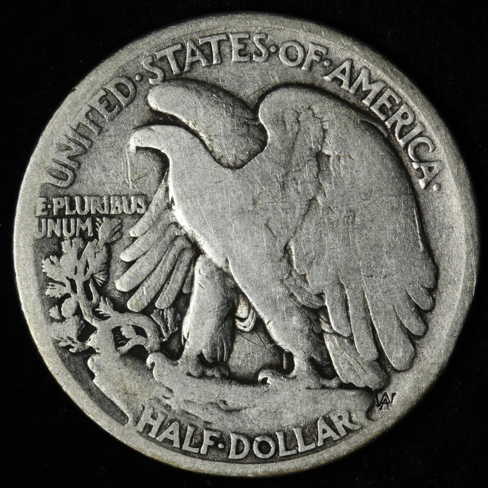 1916-D Walking Liberty Silver Half Dollar VG E214 JONM