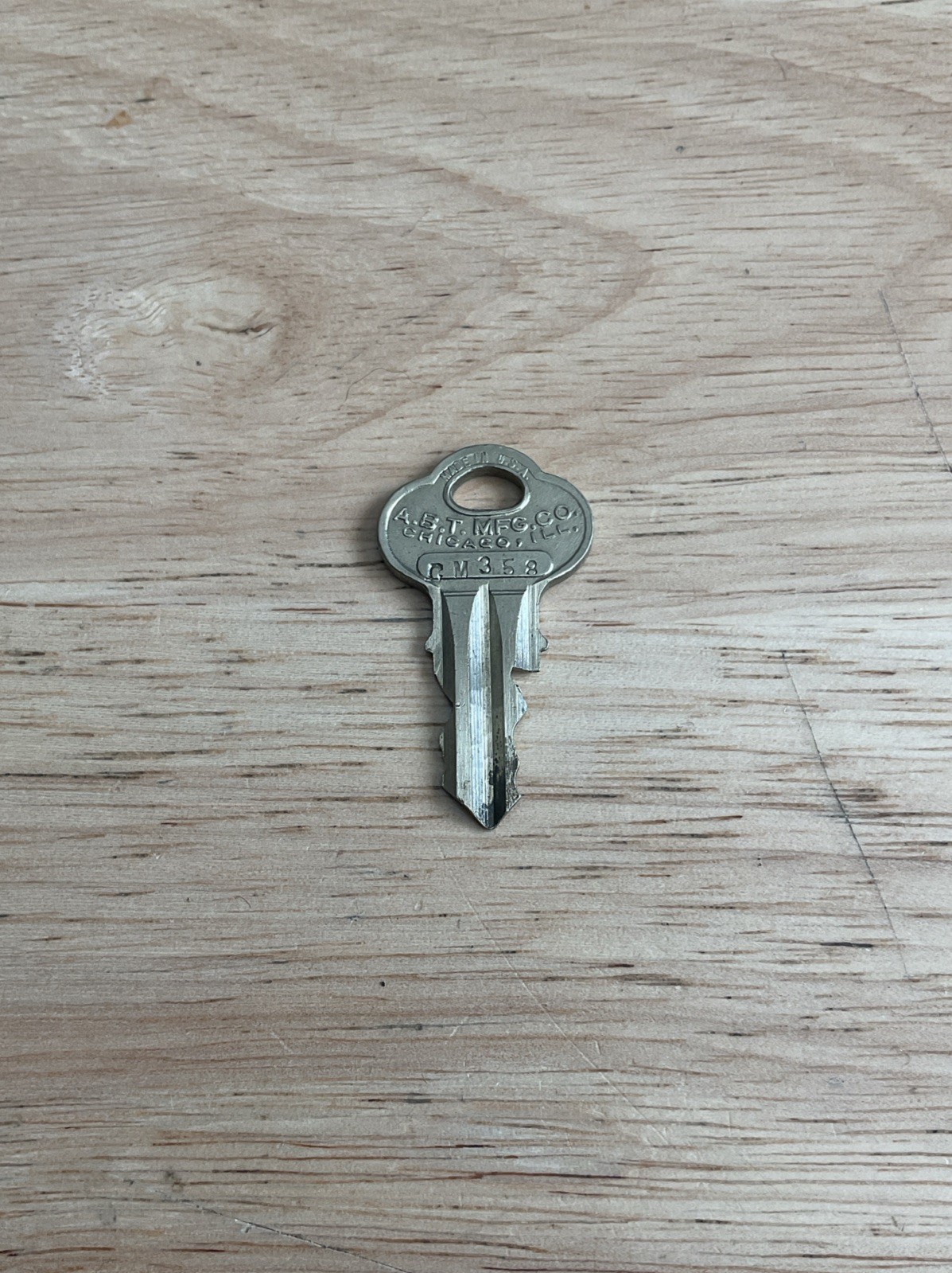 A.B.T. MFG. CO. Double Sided Key # CM358