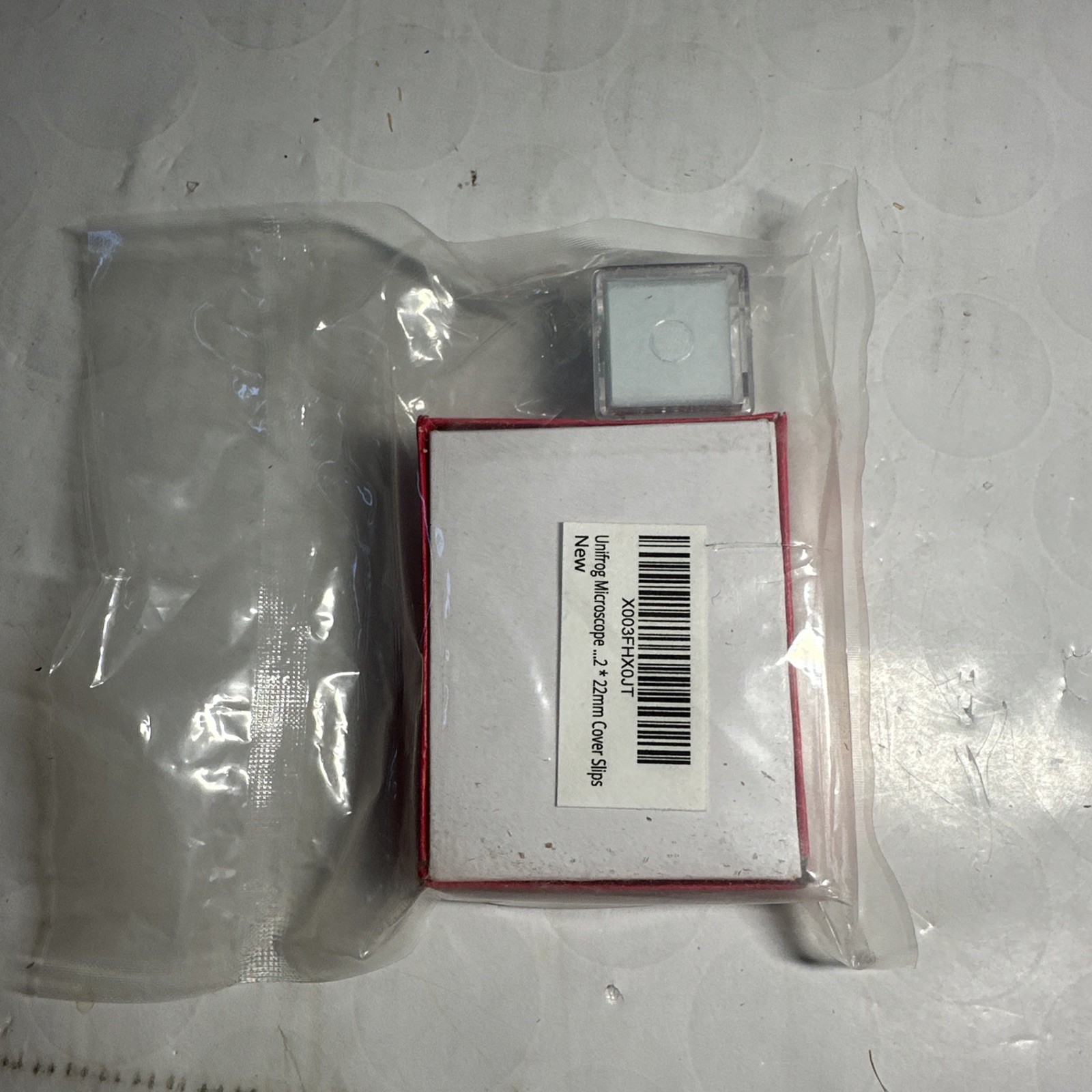 (#46). Microscope Slides 50 pcs with 100 Cover Glass Slips