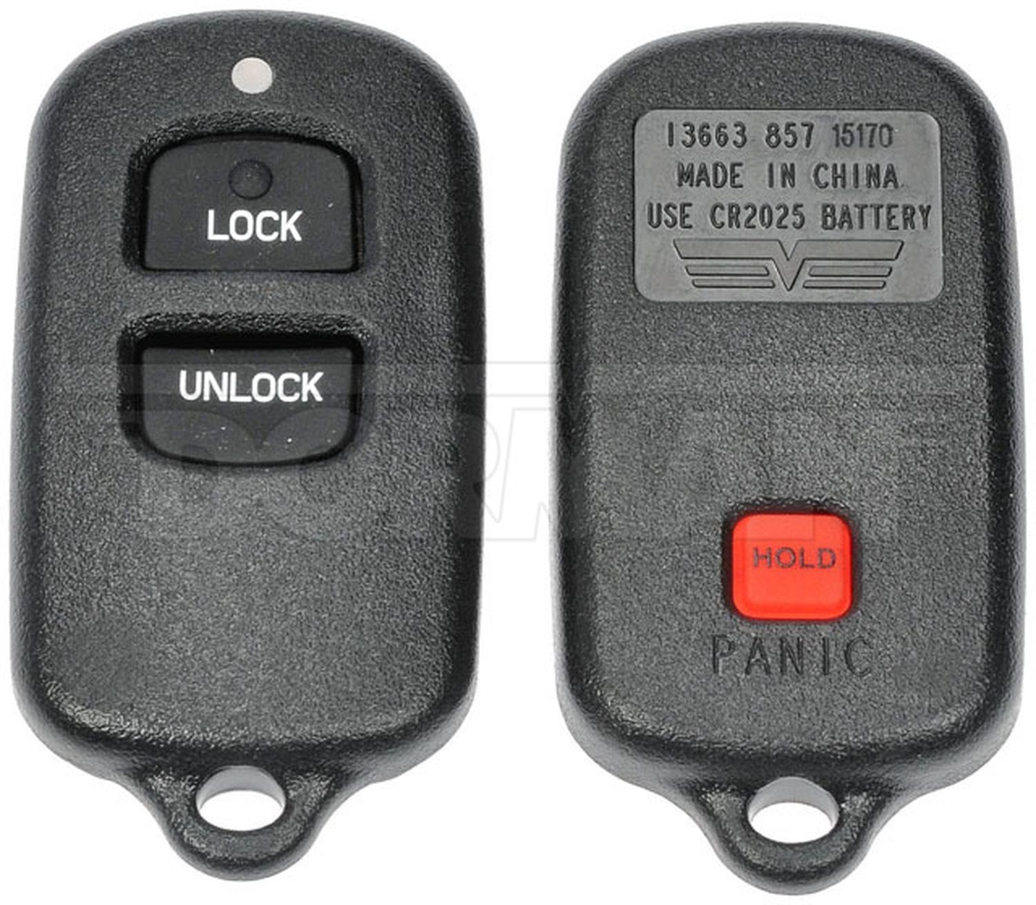 Dorman 13663 Keyless Remote Cases Repair For Select 95-06 Scion Toyota Models