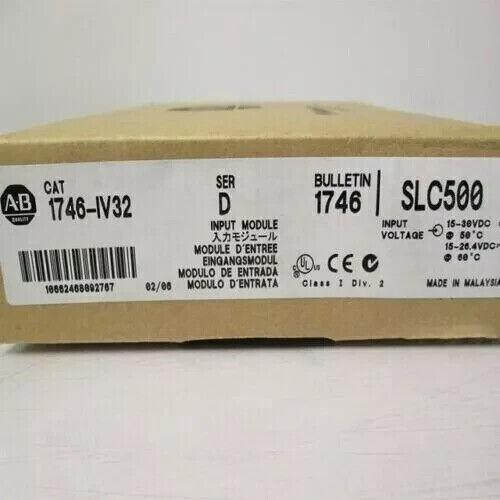 New Factory Sealed AB 1746-IV32 1746IV32 New in Box Free Shipping PLC
