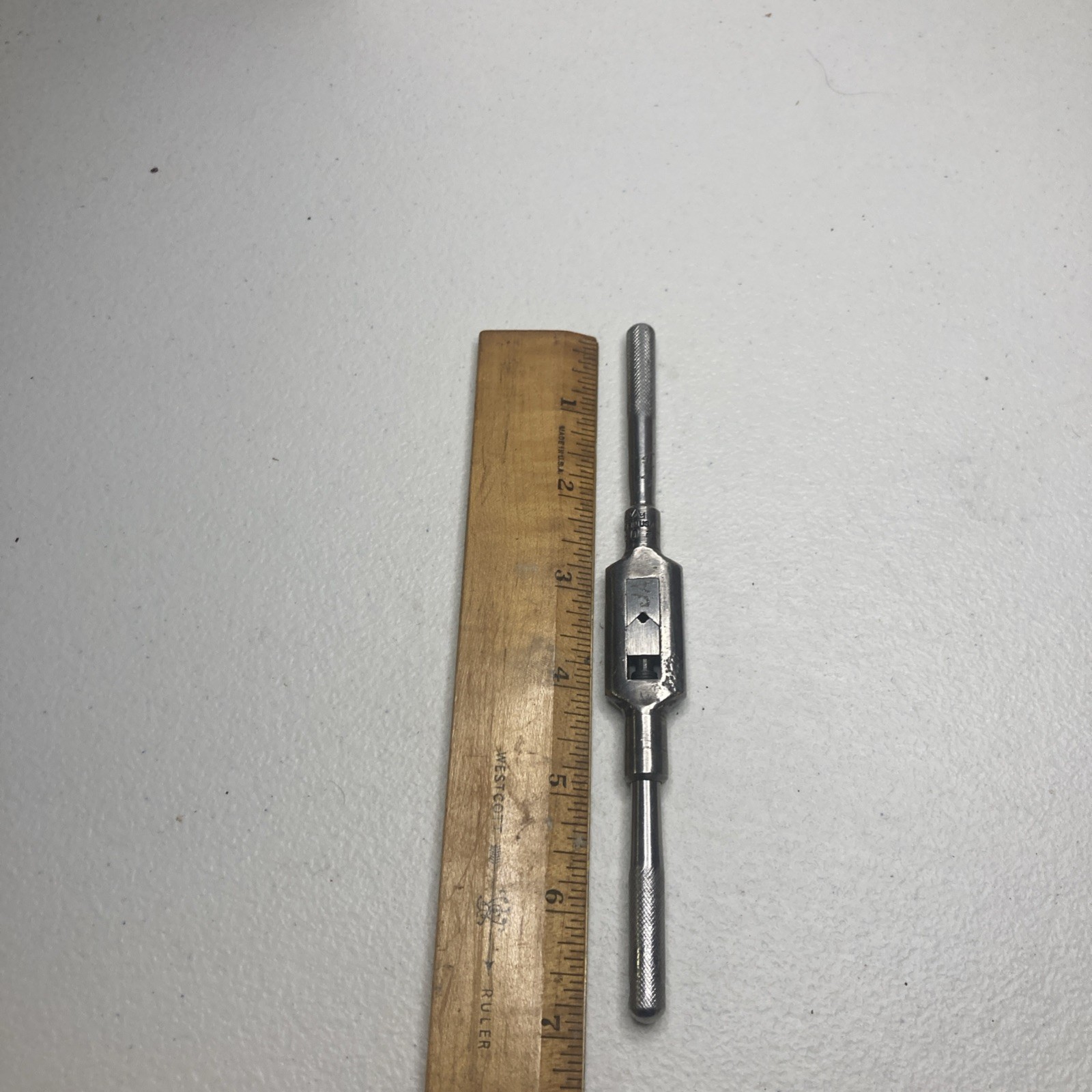 VINTAGE GTD GREENFIELD No. 0 MACHINIST TAP WRENCH - VGC - USA