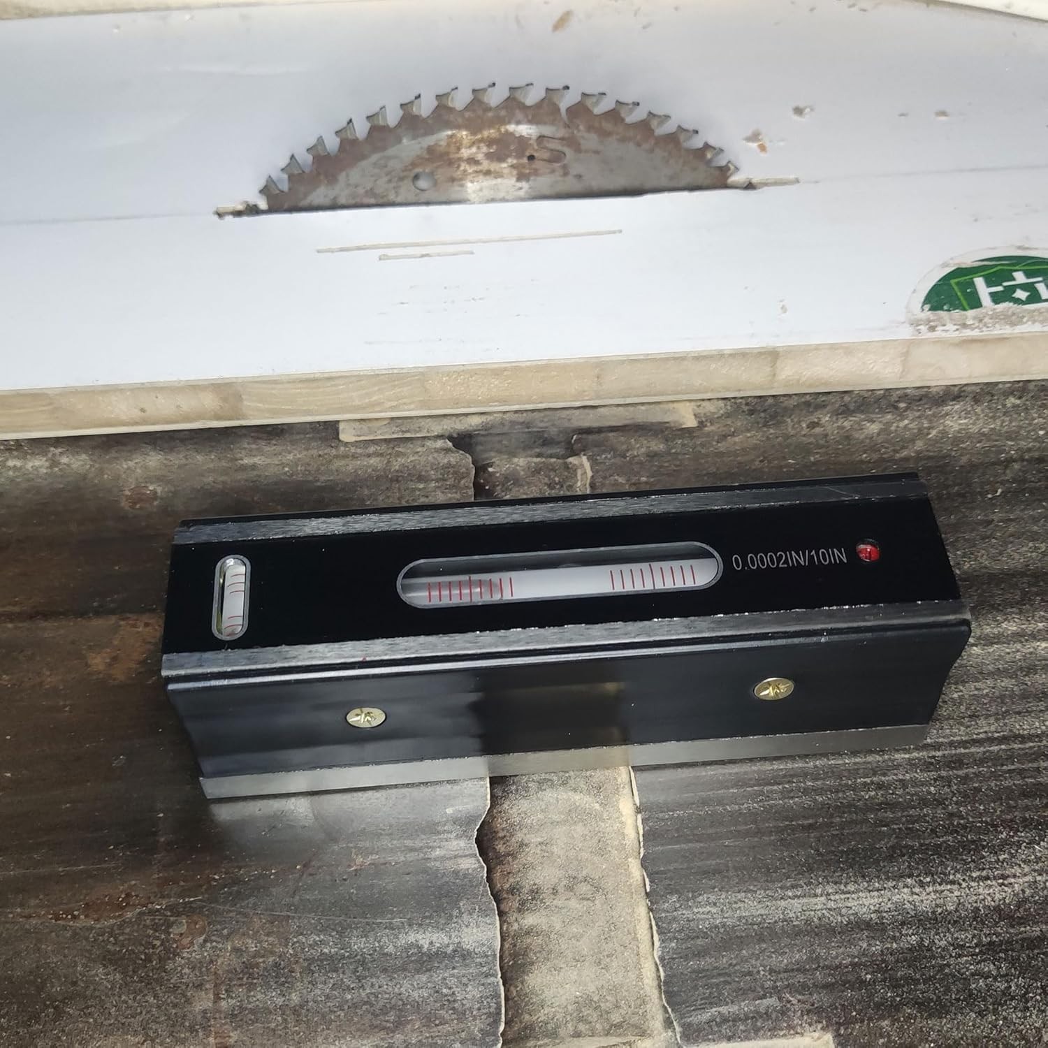 8" Precision Level Tool 0.0002" Accuracy for Machinists & Toolmakers