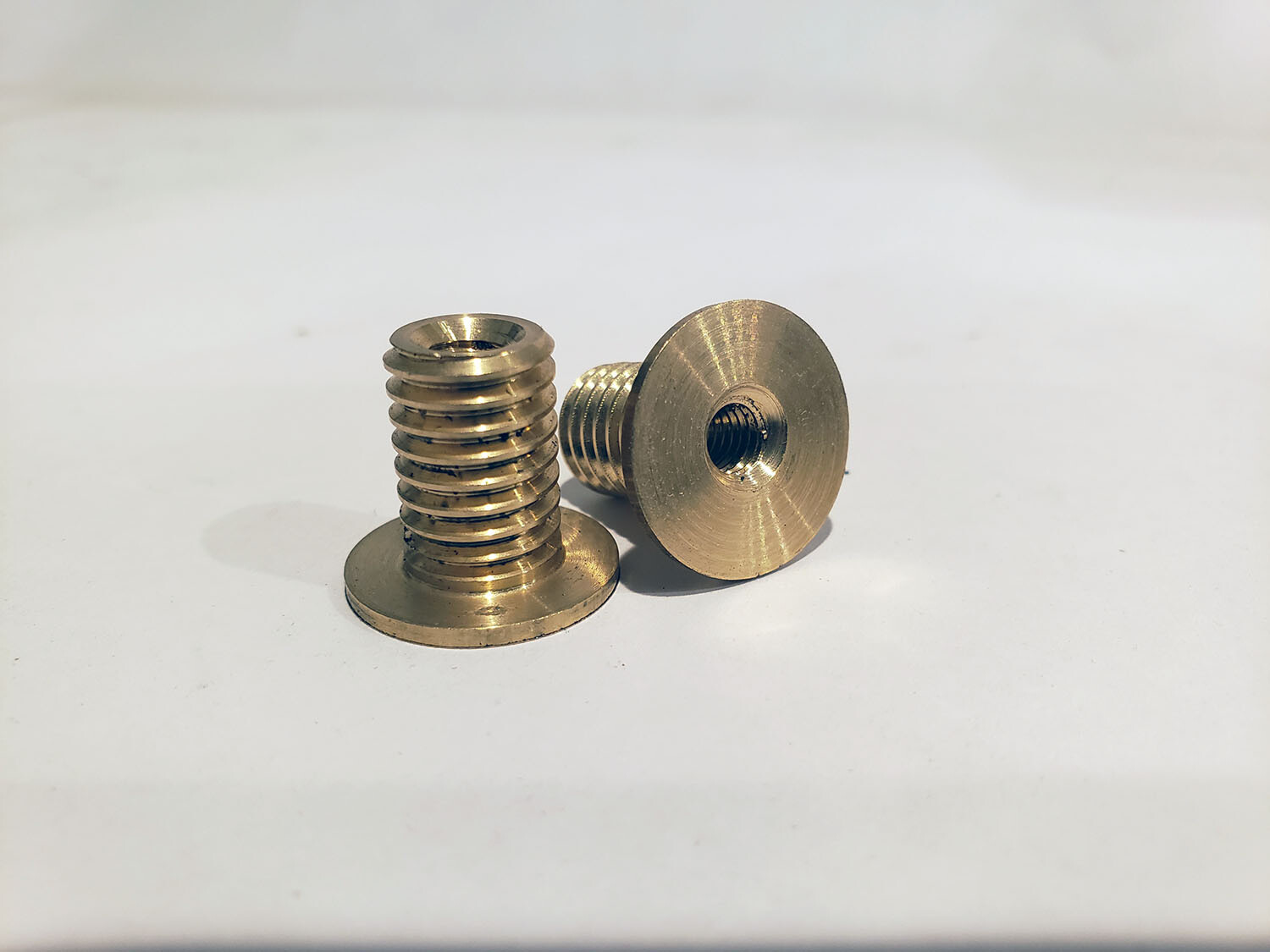 Brass Hull Inserts for Ride Plates Intake Grates built-in Washer