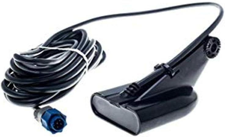 Lowrance Dual Frequency Transom Mount Transducer, Black (000-0106-77)