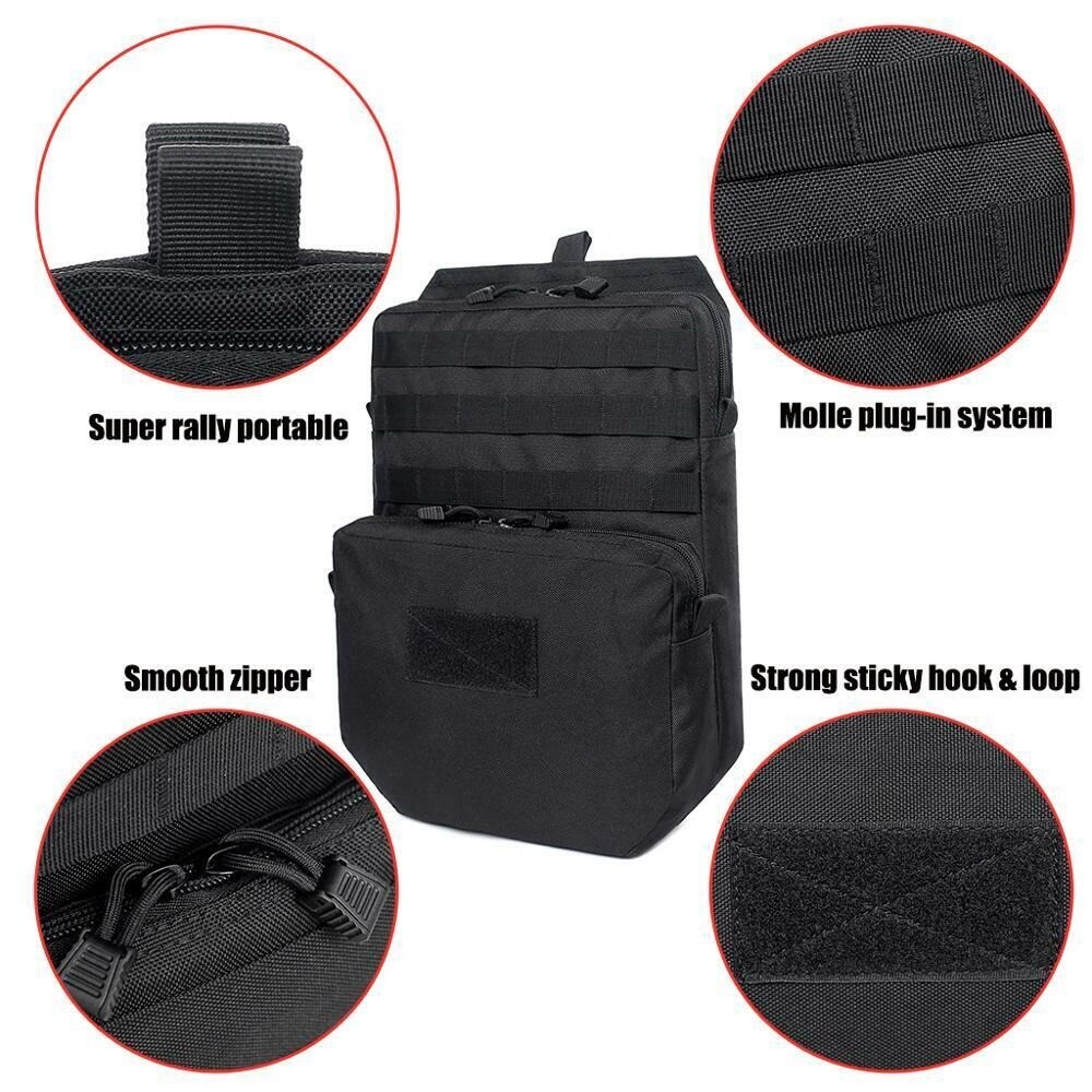 Tactical Molle Hydration Pack Mobility Hydration Carrier 3L Hydration Pouch
