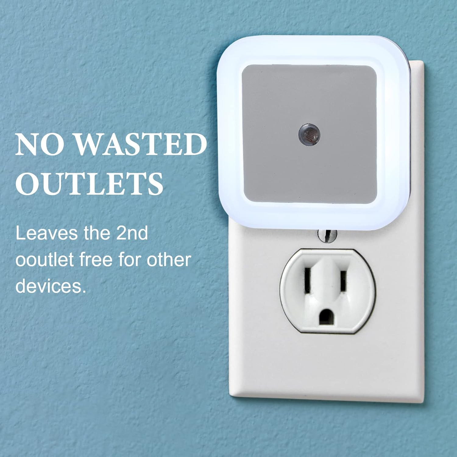48 Pack LED Night Lights Plug into Wall Smart Sensor Sensor Automatic Night Lamp