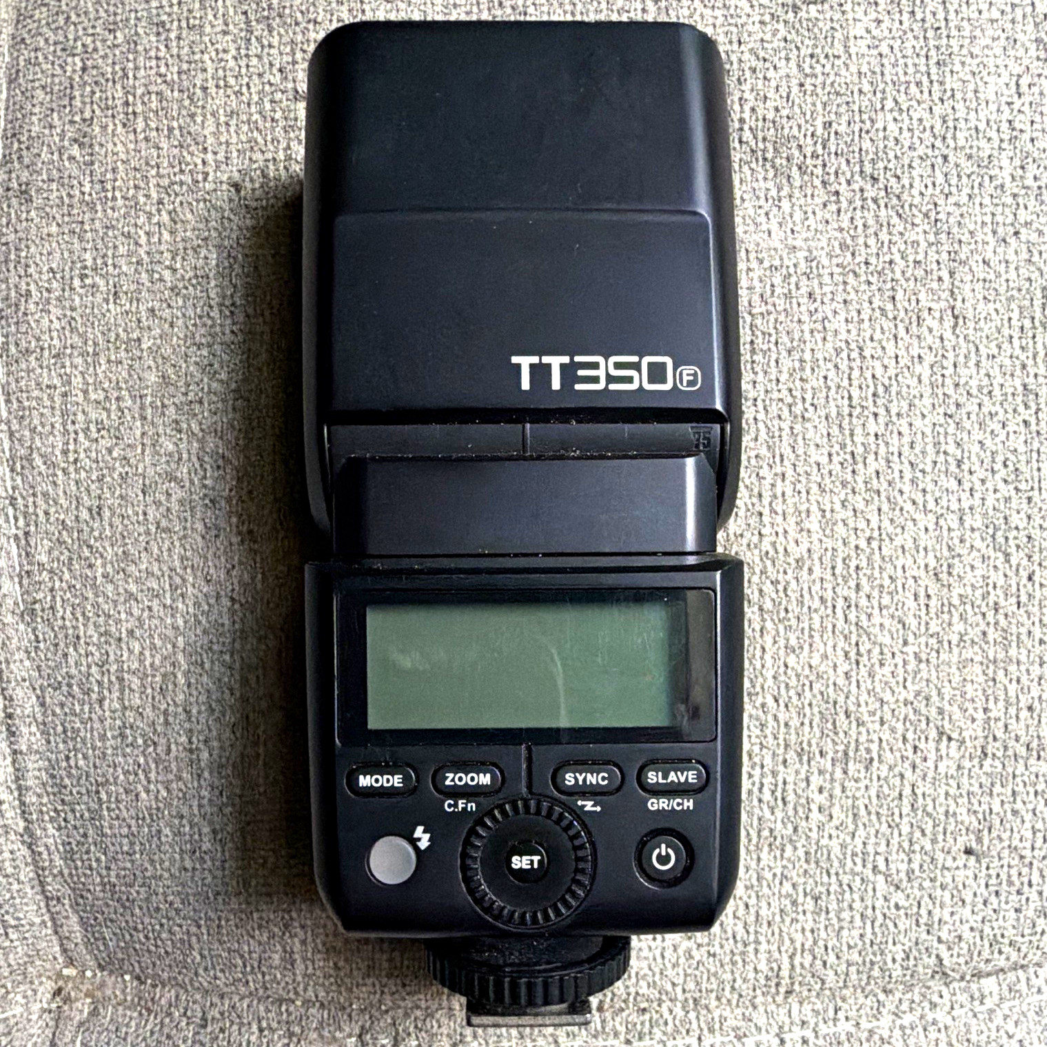 Godox TT350F Flash Gun Strobe Hot Shoe for Fujifilm DSLR, LCD Slave GN36