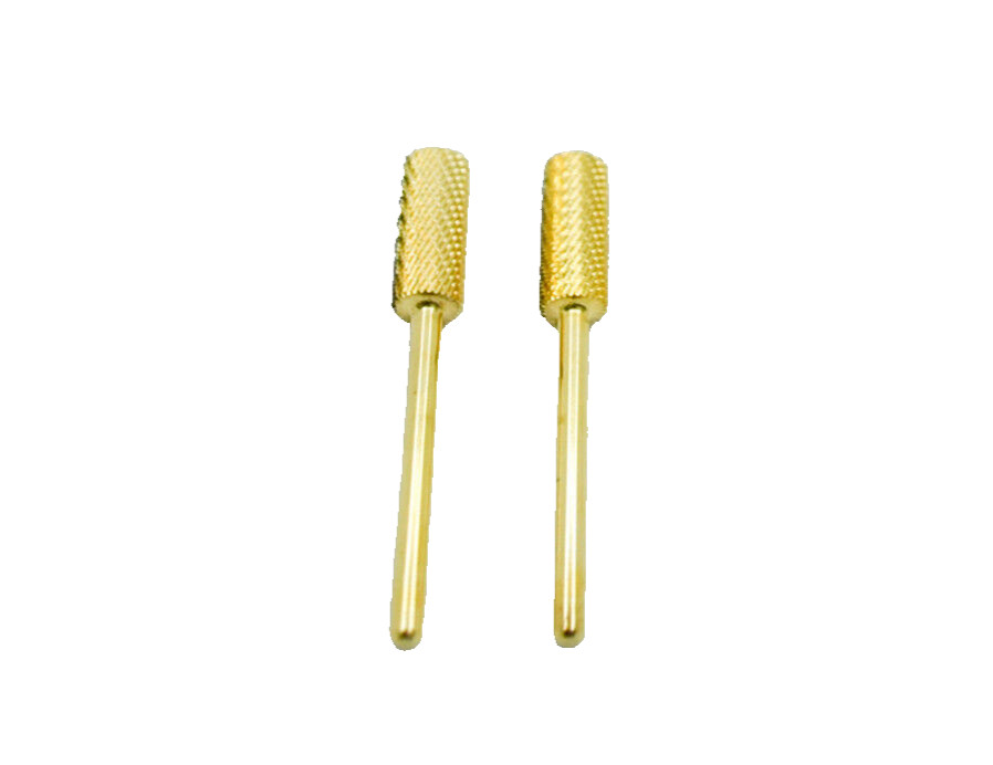 Startool Acrylic Nail Drill 3/32" STF Fine ( Small Head ) Gold *( 4 Pieces )