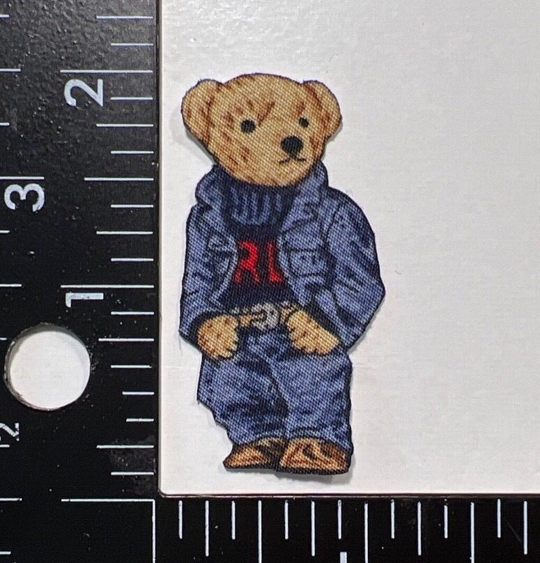 Polo Ralph Lauren Bear iron-on patch/ CHOOSE ONE OR MIX & MATCH!