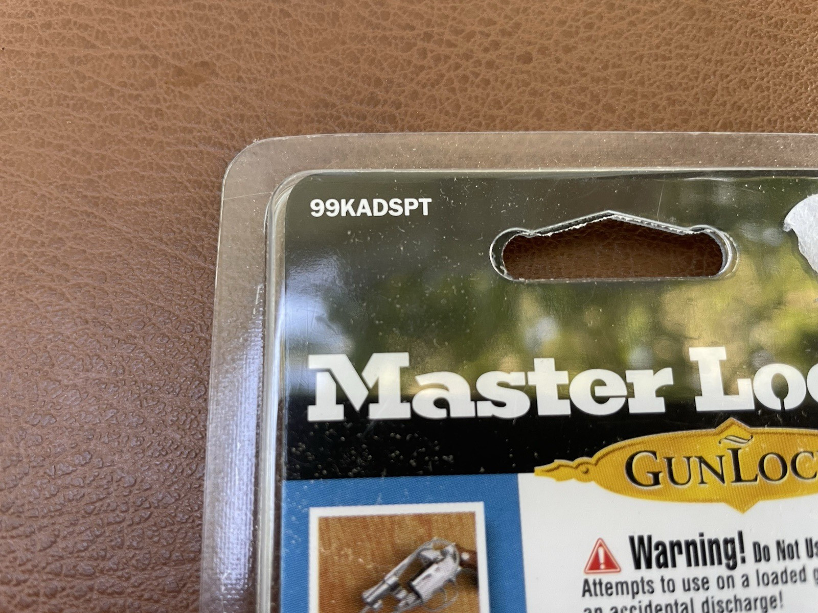 Master Lock 99KADSPT Cable Gun Lock, NEW/SEALED IN PACKAGE