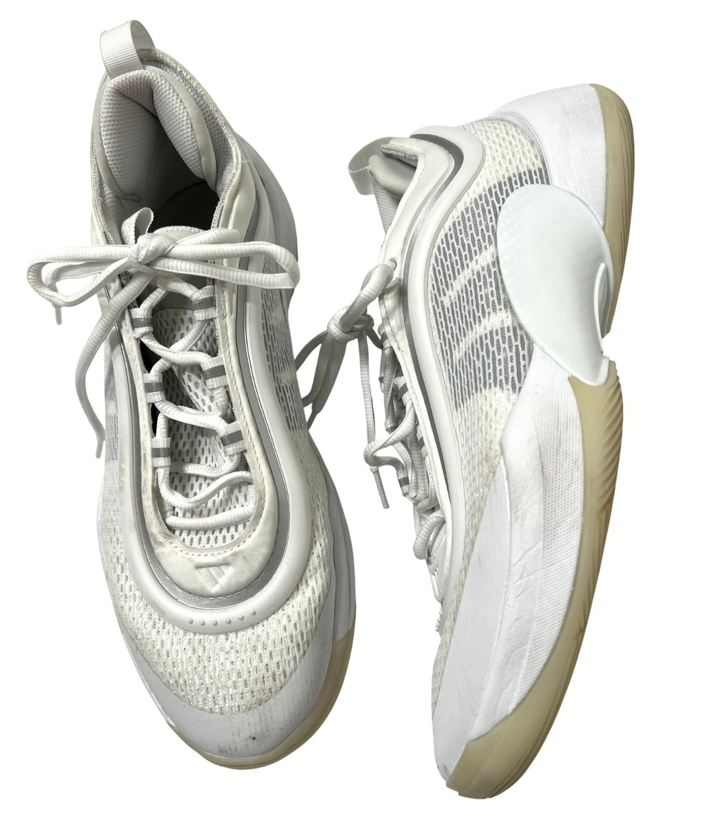 Adidas D.O.N Issue #6 Sneakers in Triple White