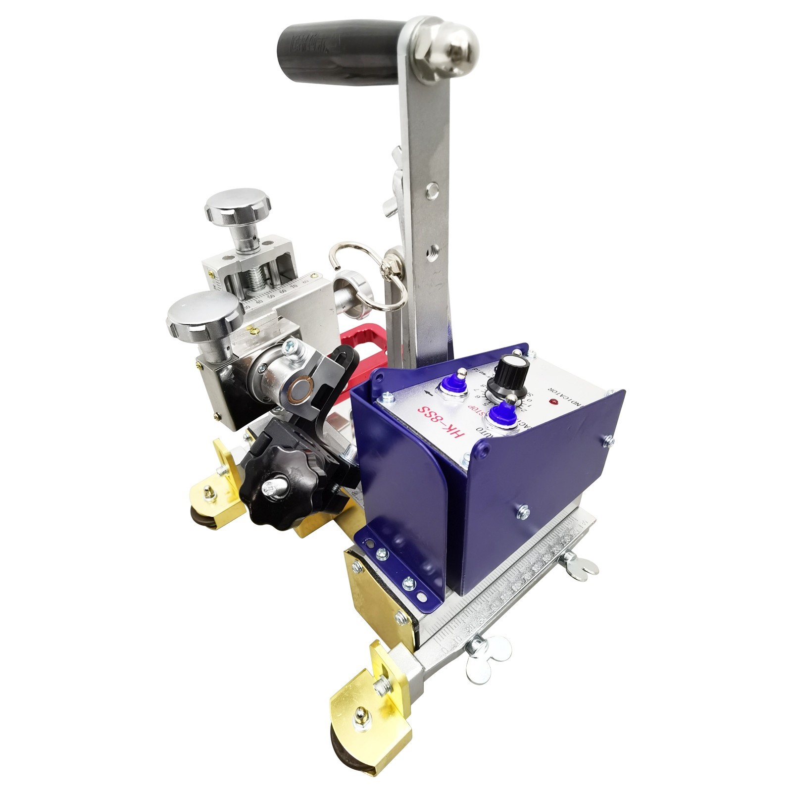 110V Portable Welding Trolley Auto Welding Machine Carriage 50Kg Adsorbability
