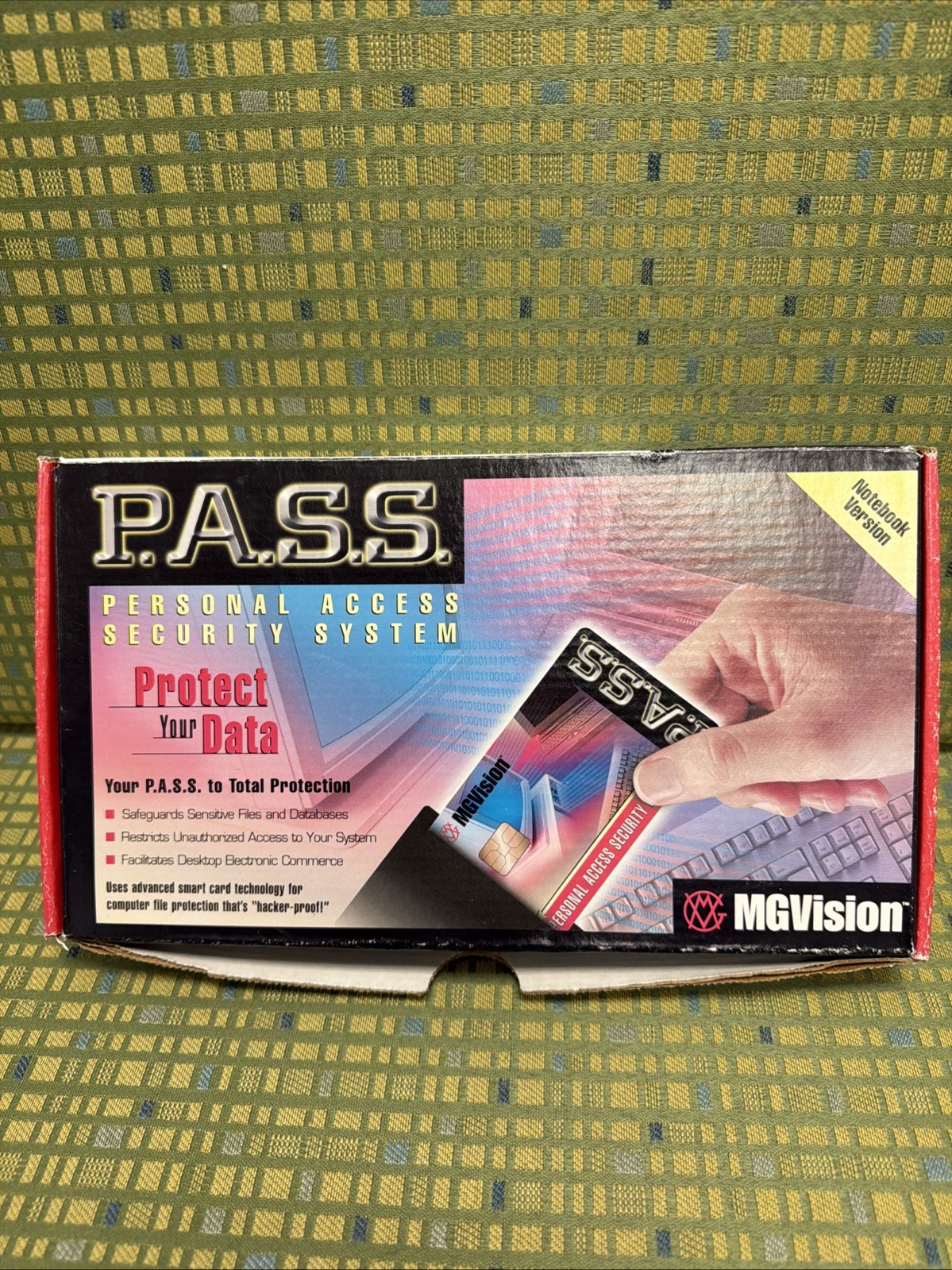 P.A.S.S. MGVision Personal Access Security System, Notebook Version, PASSDT1