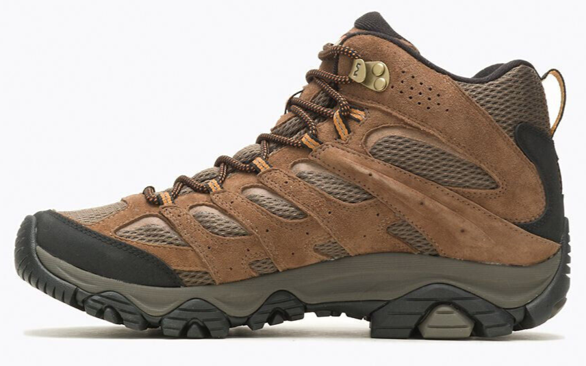 Merrell Men's Moab 3 Mid Waterproof Hiking Boots Earth (Select Size)