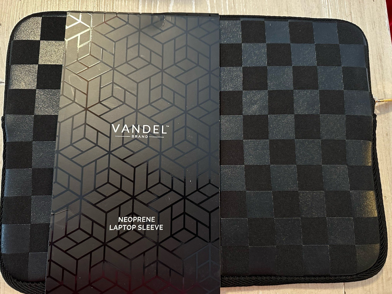 Vandel Brand neoprene laptop sleeve.