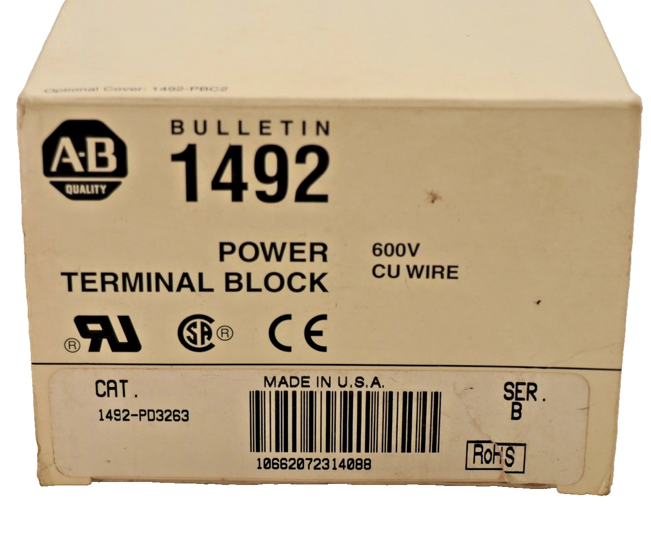 Allen-Bradley 1492-PD3263 Power Distribution Block